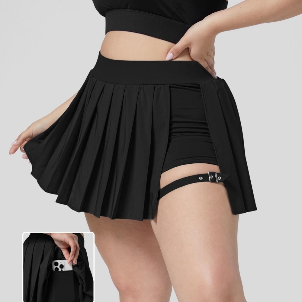 Halara Short Skirt With Shorts